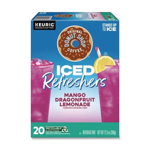 ICED Refreshers K-Cup Pods - Mango Dragonfruit Lemonade (20/Box)