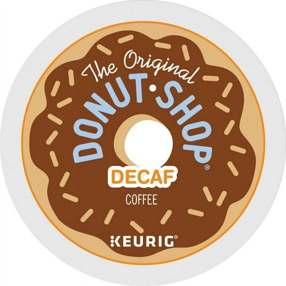 The Original Donut Shop® K-Cup Decaf Coffee - Compatible with Keurig Brewer - Medium - 1 Box | Bundle of 2 Boxes