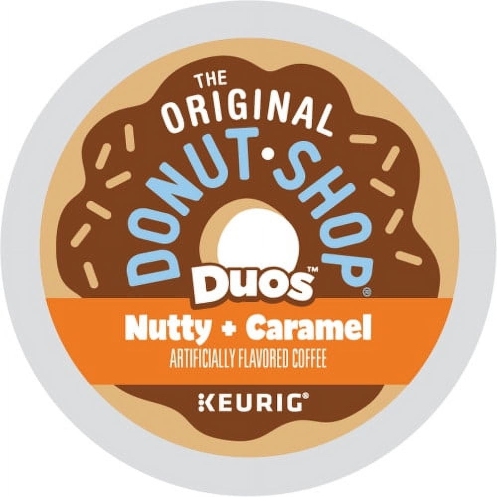 The Original Donut Shop® KCup Duos Nutty + Caramel Coffee