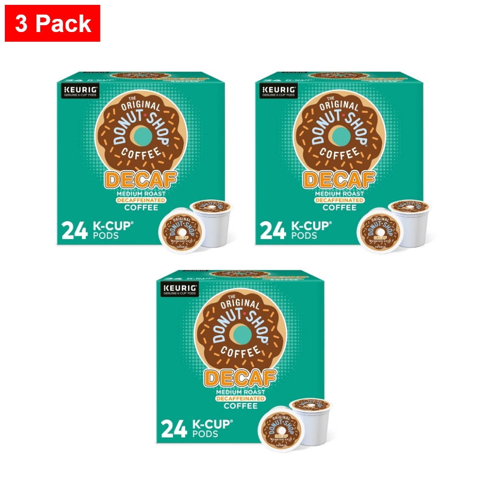 The Original Donut Shop Medium Roast Keurig K-Cup Coffee Pods - Decaf - 24ct