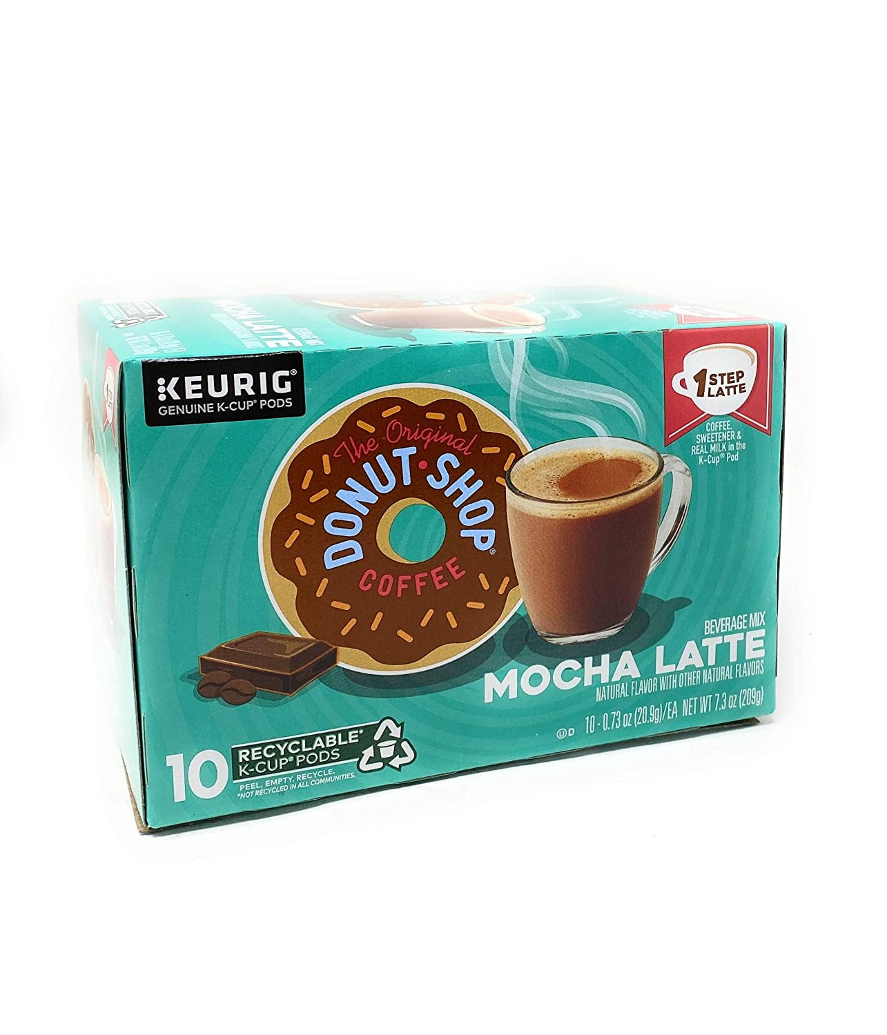 The Original Donut Shop Mocha Latte Coffee Pods, Real Milk