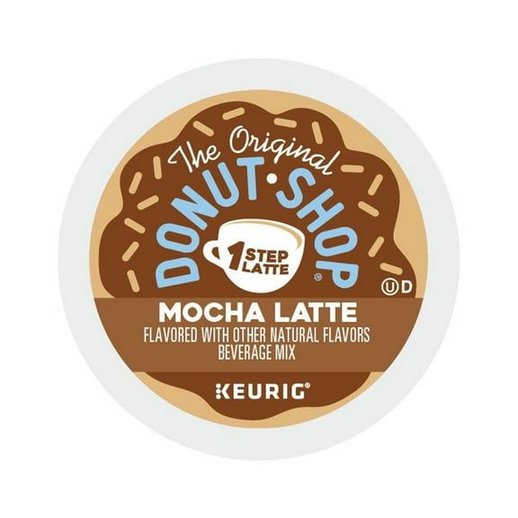 The Original Donut Shop Single-Serve K-Cup, 1-Step Mocha Latte, Carton of 20