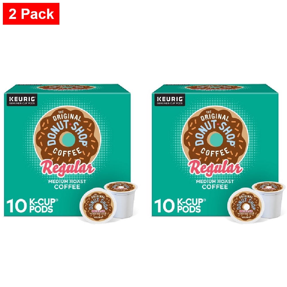 The Original Donut Shop Regular Medium Roast Keurig K-Cup Coffee Pods - 10ct
