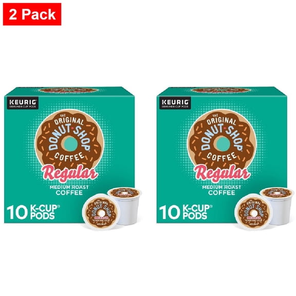 The Original Donut Shop Regular Medium Roast Keurig K-Cup Coffee Pods - 10ct