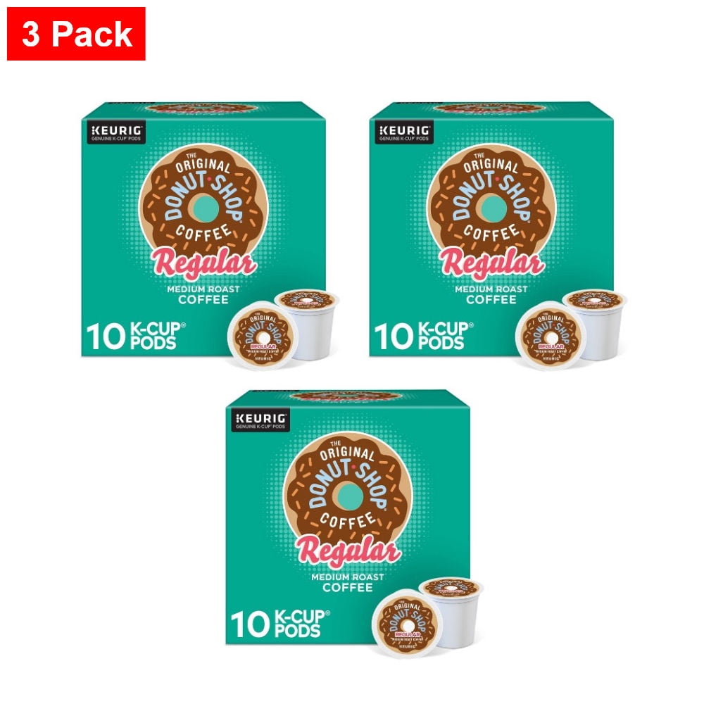 The Original Donut Shop Regular Medium Roast Keurig K-Cup Coffee Pods - 10ct