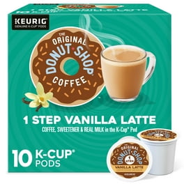 milk latteページ The Original Donut Shop Mocha Latte K-Cup Pods, Single Serve