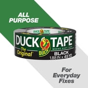 The Original Duck Tape Brand Duct Tape, 1.88 in. x 45 yd., Black