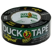 The Original Duck Tape Brand Duct Tape, Black, 1.88 in. x 45 yd.