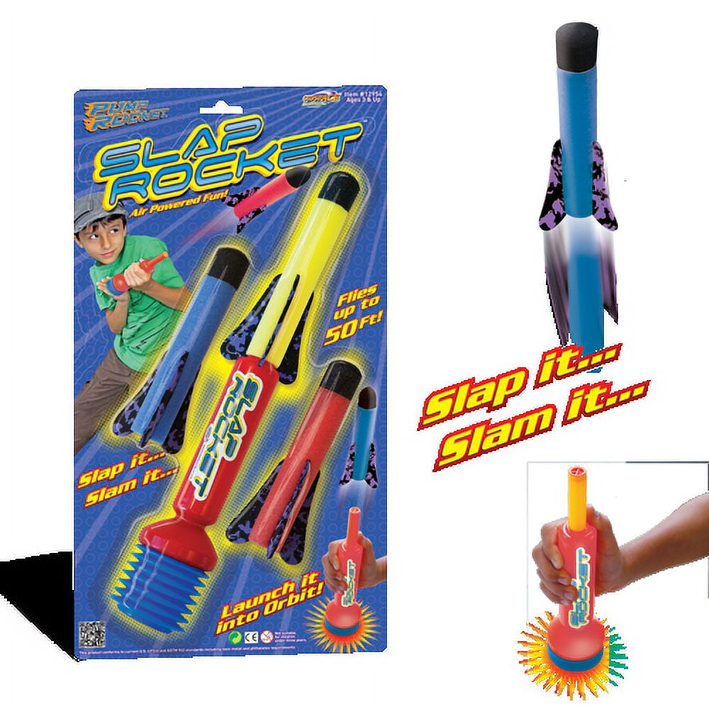 The Original EZ Launch SLAP ROCKET from Pump Rocket; Complete set of