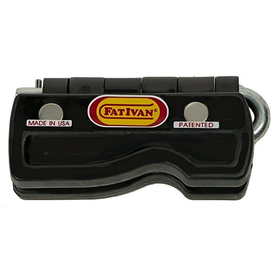 Fat Ivan Door Chock, with Magnets, Black