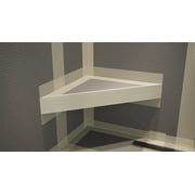 The Original  Floating Corner Shower Bench Kit with Dural Board - 24 inch