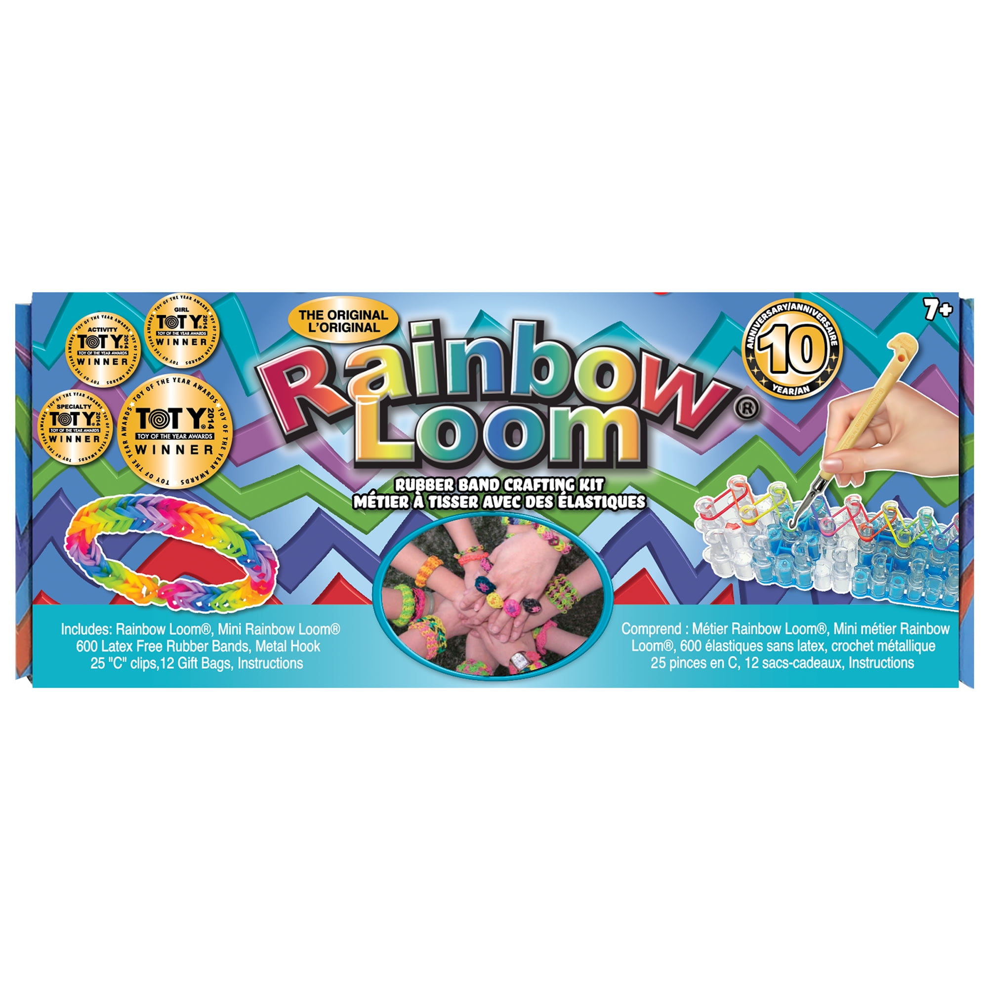 Rainbow Loom 8150pc Pastel Bracelet Making Kit