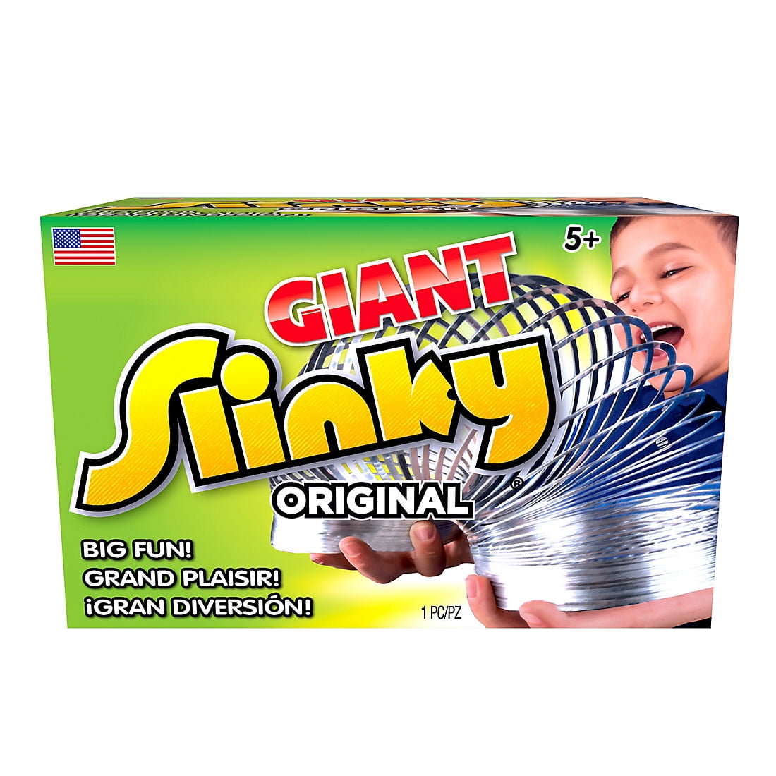 The Original Giant Slinky Walking Spring Toy, Metal Slinky, Party