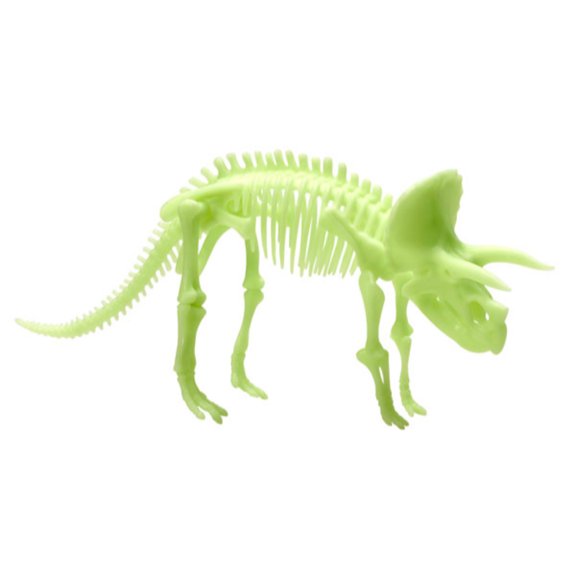 The Original Glow Stars - Glow-In-The-Dark Dinos Triceratops Skeleton