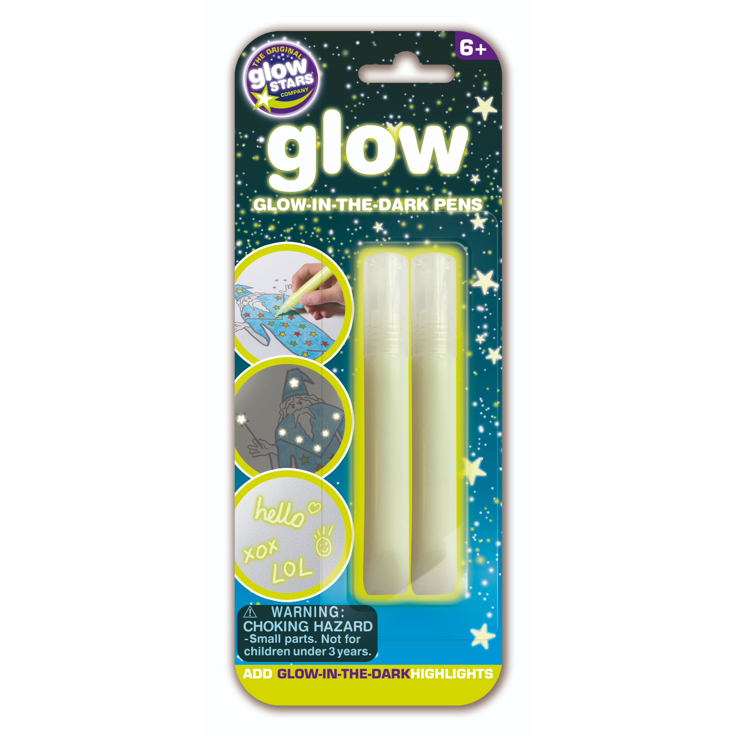 The Original Glowstars Company Glow Creations Glow in The Dark Pens