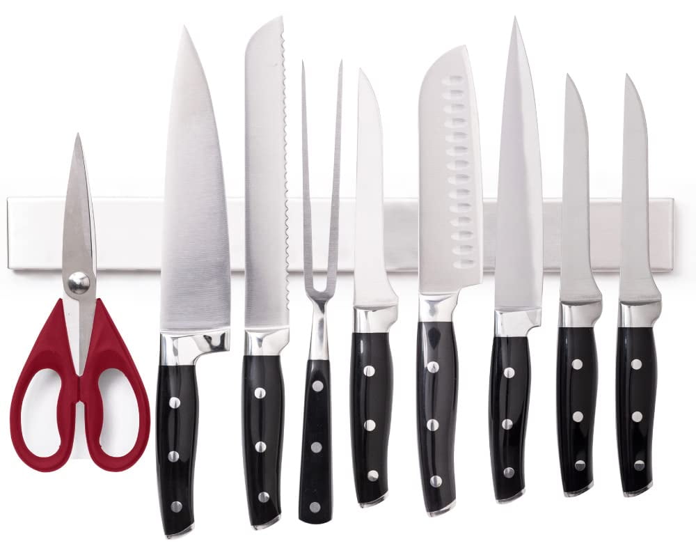 The Original Gorilla Grip Stainless Steel Knife Holder, Heavy