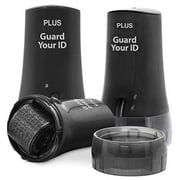 The Original Guard Your ID Advanced 2.0 Rollers Identity for Theft Address Eraser and Security Prevention Regular 3-Pack, Black
