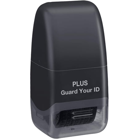 The Original Guard Your ID Identity Protection Security Prevention Stamp Roller (Black) IS-520CM