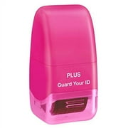 The Original Guard Your ID Roller Identity Security Stamp Roller Pink IS-520CM