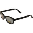 thumbnail image 1 of The Original KD's Biker Shades By PCSUN Black Frames Clear Mirror Lenses, 1 of 4