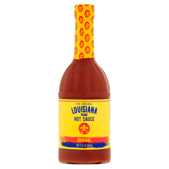 The Original Louisiana Brand Hot Sauce, Original, 12 fl oz Bottle