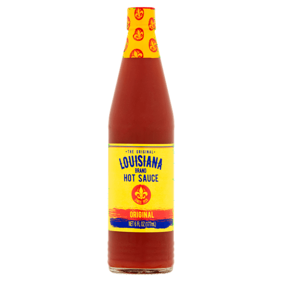The Original Louisiana Brand Hot Sauce, Original, 6 fl oz Bottle