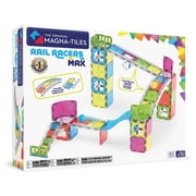 The Original MAGNA-TILES Rail Racers Max 80-Piece Magnetic Construction Set