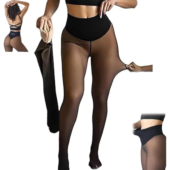 The Original Magic Leggings for Women, Magic Fleece Lined Leggings, Shaping Thermal Compression Band & One Seam Option