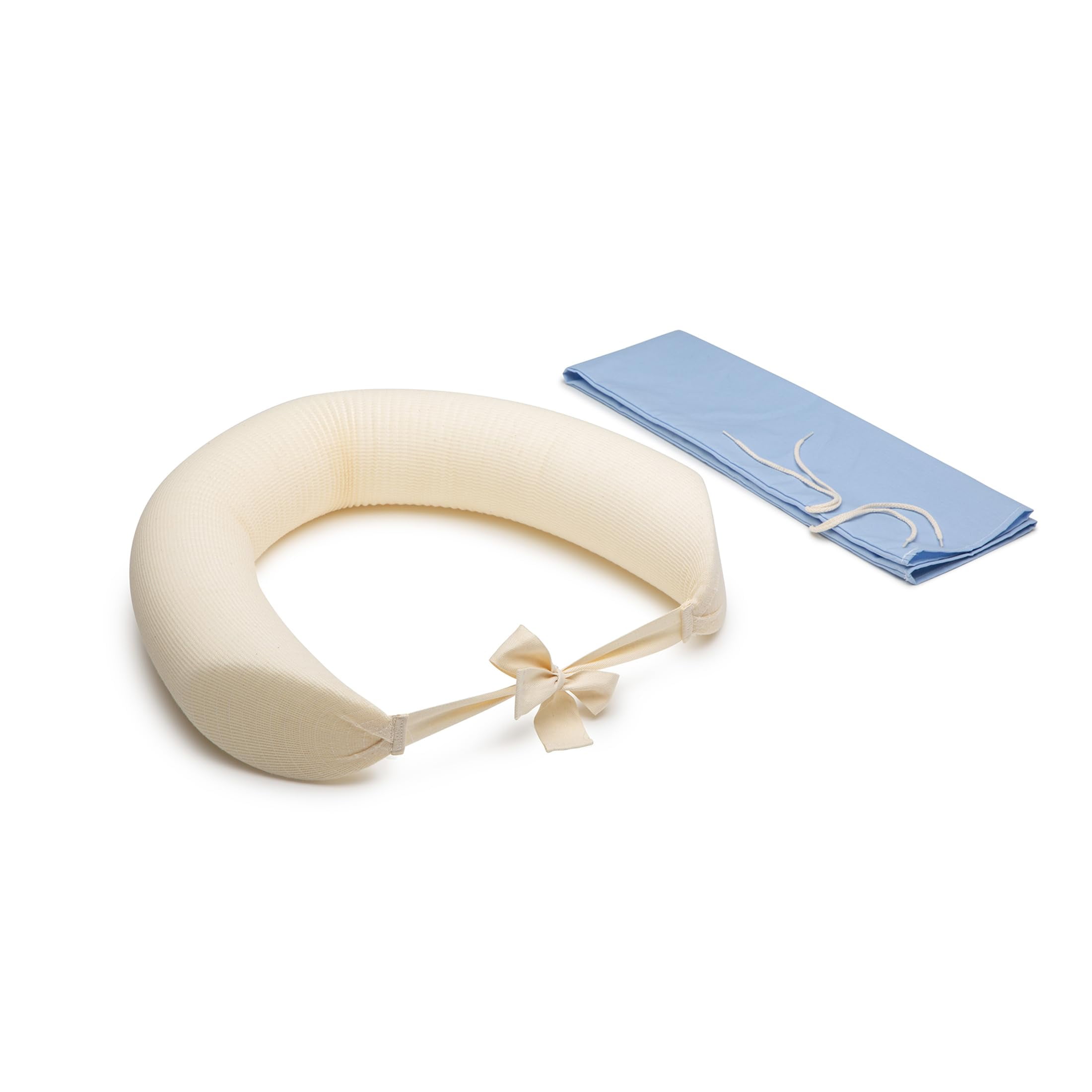 The Original McKenzie night roll by OPTP — Low Back Pillow for Sleeping and Round Back Support Pillow for Spine and Side Support — Size Small/Medium