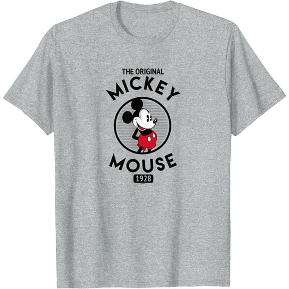 The Original Mickey Mouse 1928 DTG Print Unisex T-Shirt