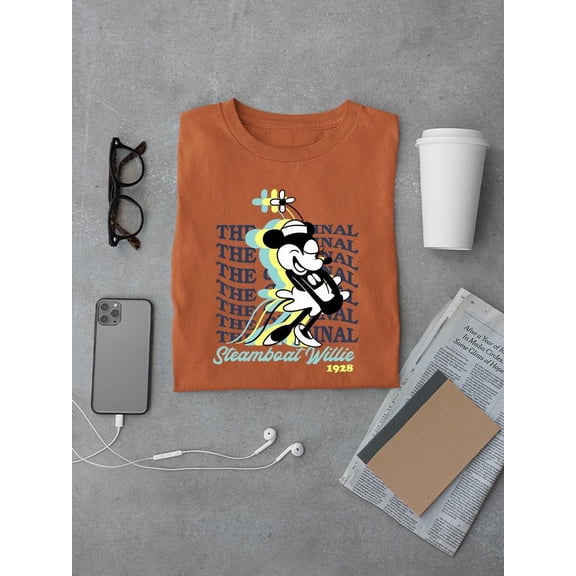 The Original Min Mouse 1928 T-shirt Color Men's -SmartPrintsInk Designs