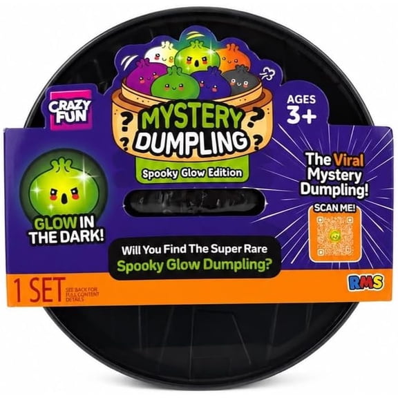 The Original Mystery Dumpling (Spooky Glow Edition) 3.5 Inch Diameter