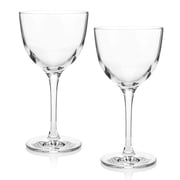The Original Nick & Nora Crystal Coupette-Style Glass   Iconic 2-Piece Set of Vintage-Inspired Barware for Craft Cocktails Gift Box Collection