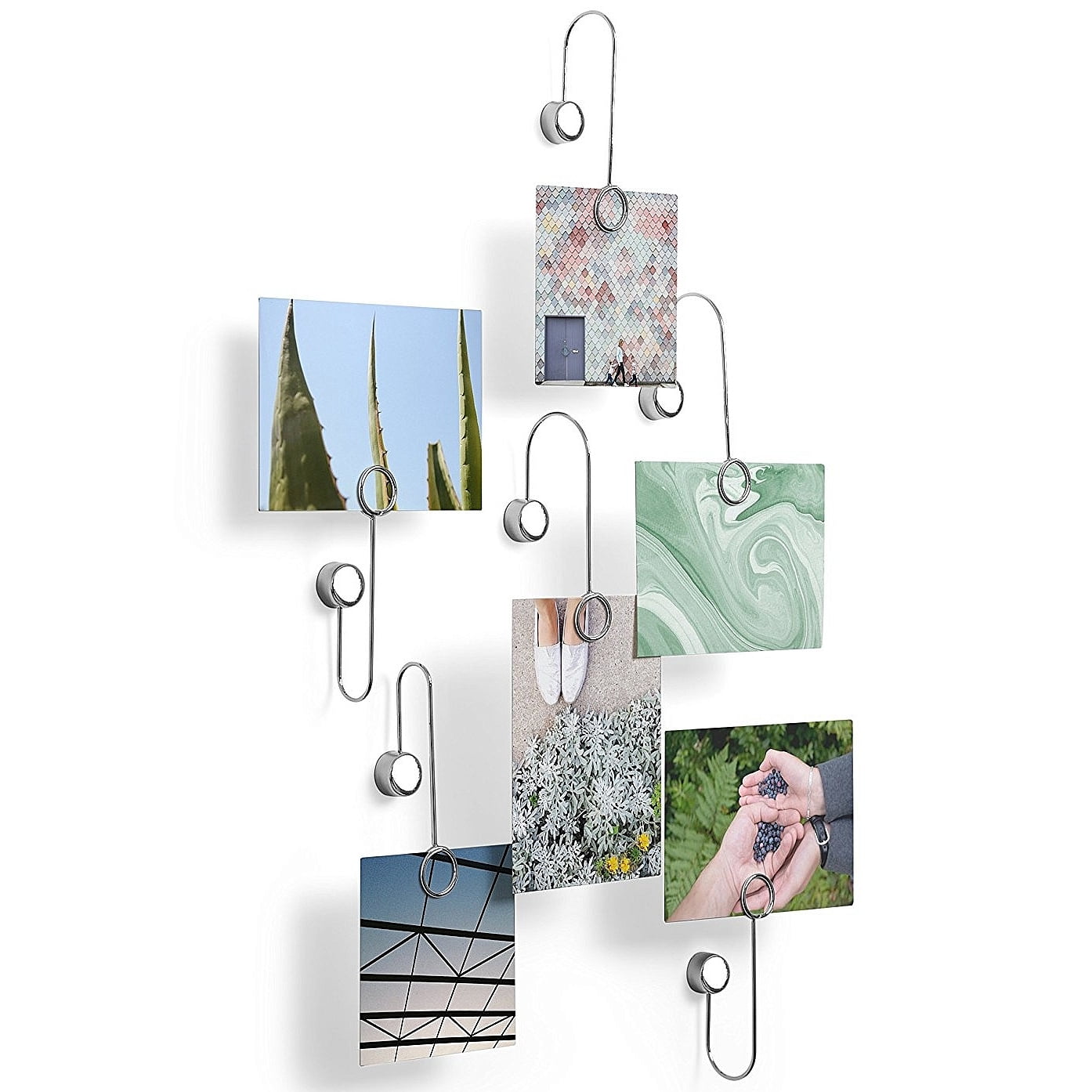 The Original PHANTOM Multi-Photo Display Chrome by Umbra - set of 6 ...