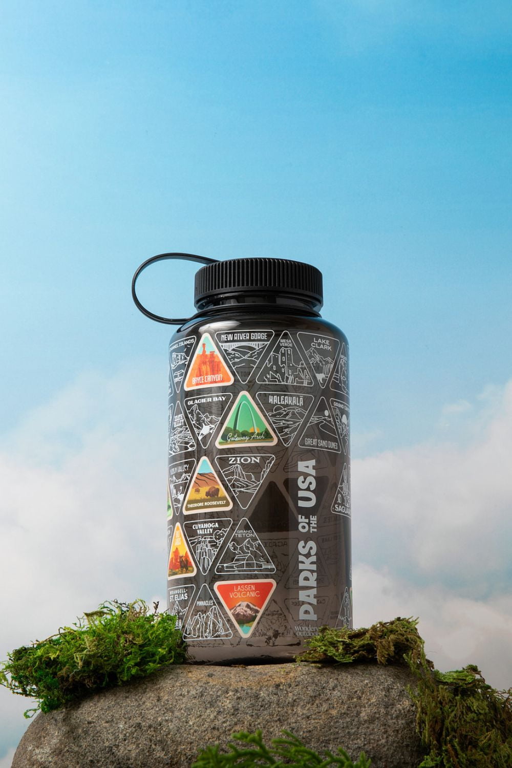 The Original Parks of the USA Wide Mouth Adventure Bucket List Bottle