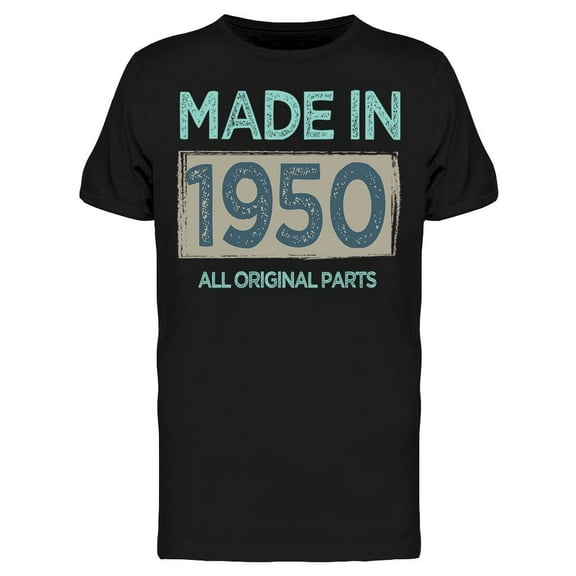 The Original Parts Made In 1950 Men's T-shirt