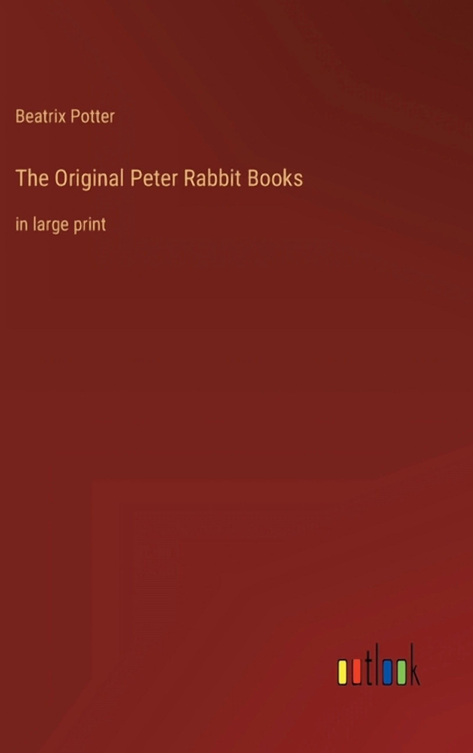 The Original Peter Rabbit Books : in large print (Hardcover) - Walmart ...