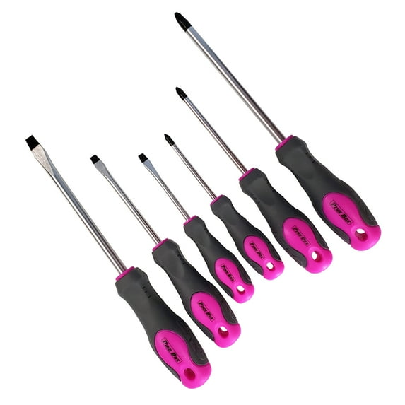 The Original Pink Box 6 Piece Magnetic Screwdriver Set