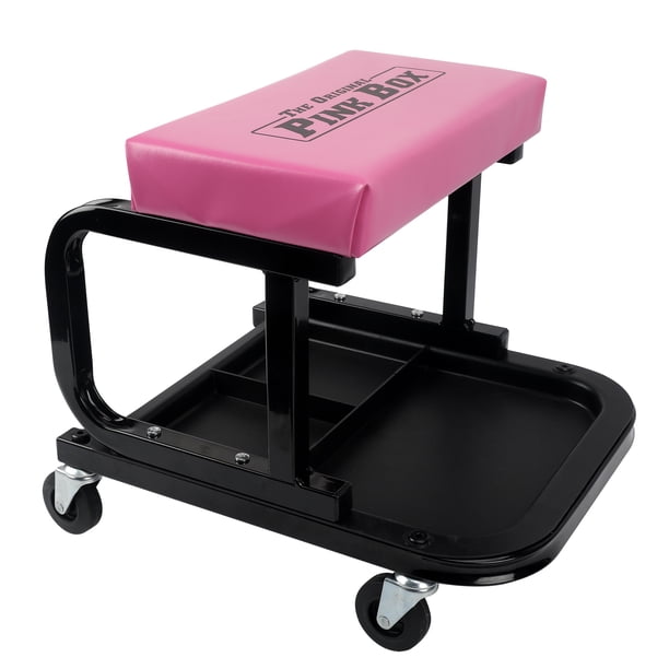 The Original Pink Box PB14MCS Mechanic's Creeper Seat, Pink