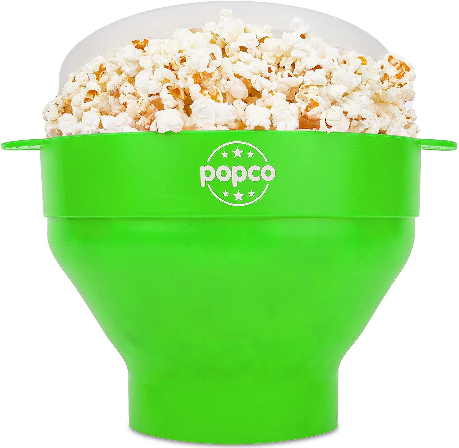 The Original Popco Silicone Microwave Popcorn Popper with Handles