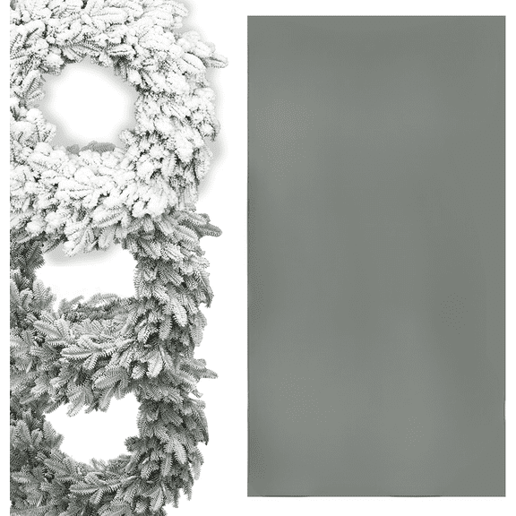 The Original Premium Self-Adhesive Snow Flock Powder with ShimmerSpec for Christmas Trees & Decor | Made in USA | 2 lbs$$Home Decor, Kitchen, & Other