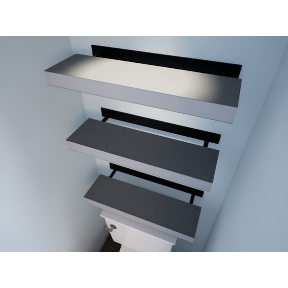 The Original™ Ready-to-Tile Free Floating Shelf with Dural Board 8x36