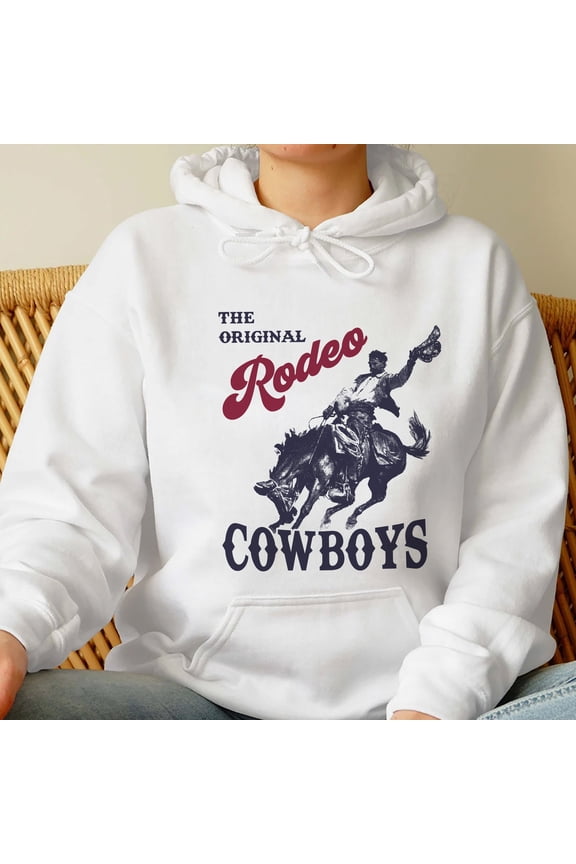 The Original Rodeo Cowboy Shirt,Trending Unisex Tee Shirt,Unique Shirt Gift, Retro Rodeo W