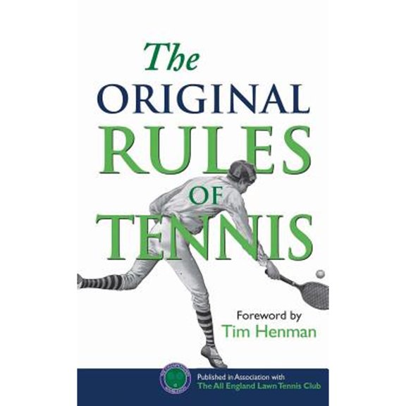 Pre-Owned The Original Rules of Tennis, 9781851243181, 1851243186, Hardcover,