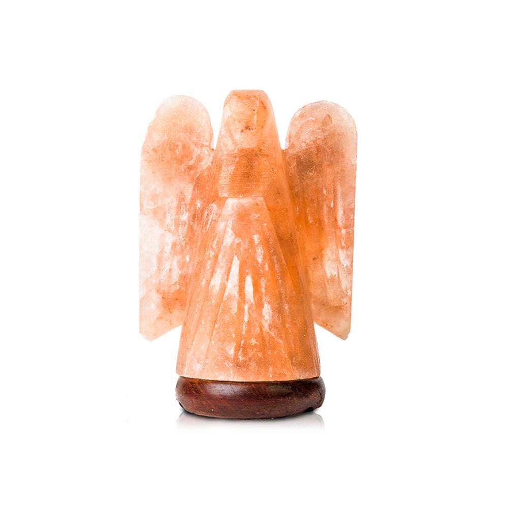 The Original Salt Company Angel Shaped Himalayan Salt Lamp Light with