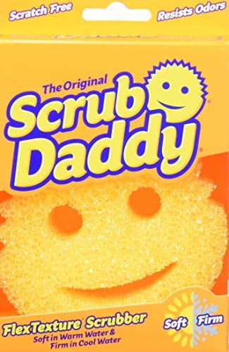 GetUSCart- The Original Scrub Daddy - FlexTexture Sponge, Soft in