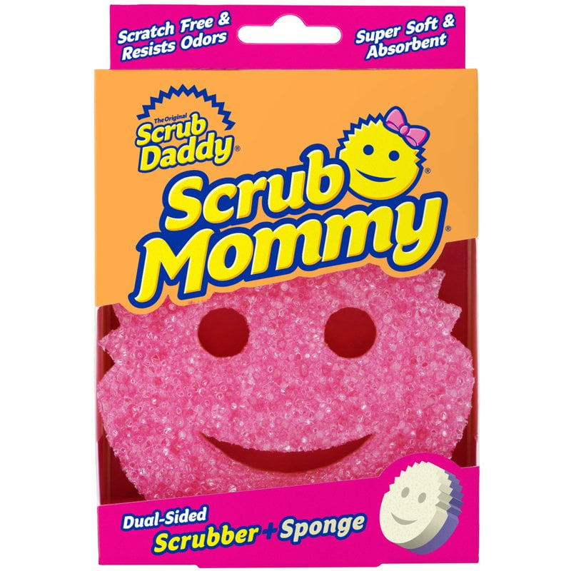 Scrub Daddy Scrub Mommy Sponge, Pink, 1 Count - Walmart.com