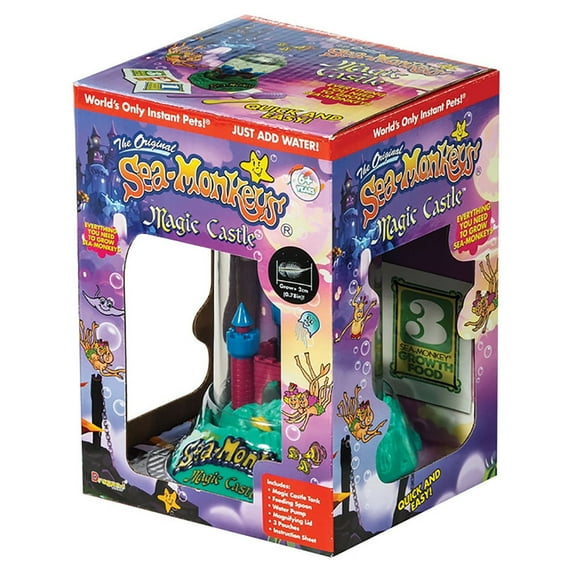 The Original Sea-Monkeys Magic Castle Kit - Everything You Need to Hatch Sea Monkeys!