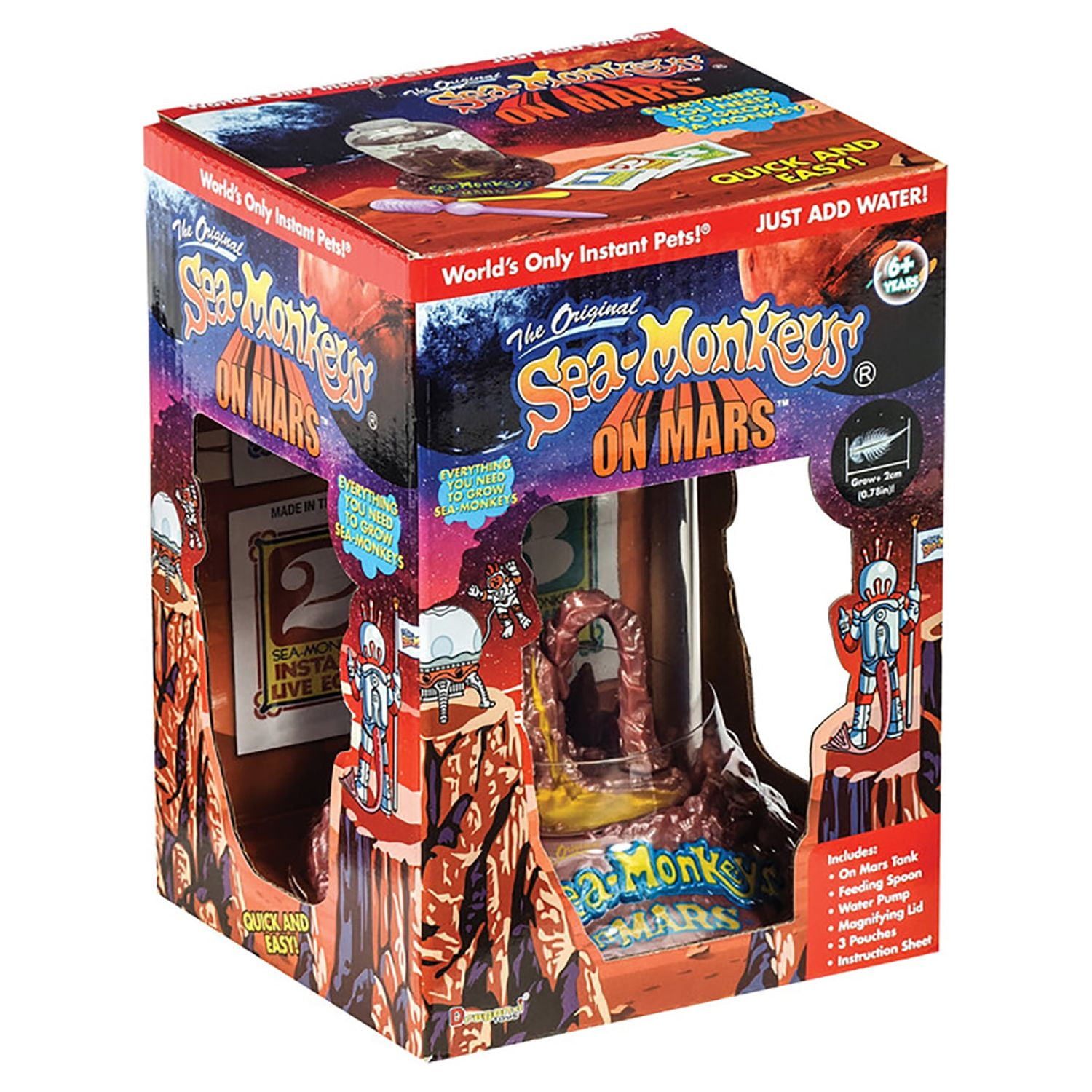 The Original SeaMonkeys ON MARS Kit Everything You Need to Hatch Sea Monkeys!