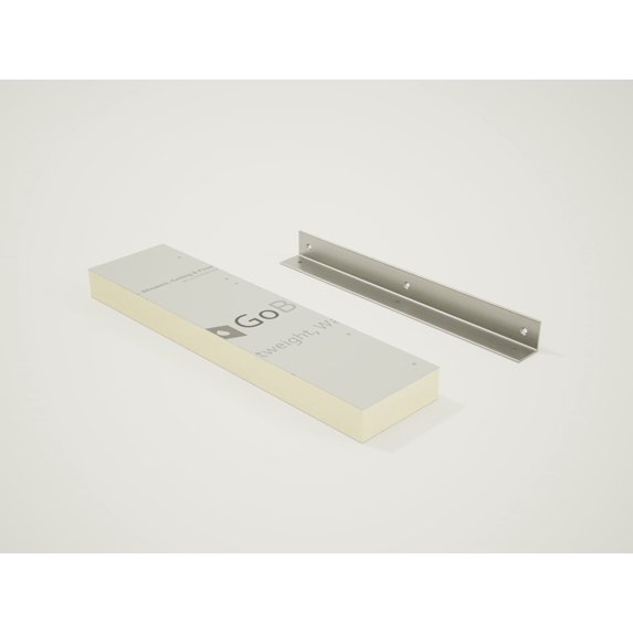 The Original Shower Shelf with GoBoard (6x18)